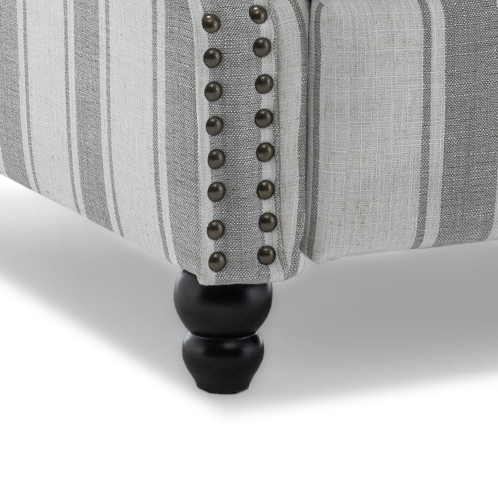 Fauteuil inclinable moderne rembourré en cuir PU