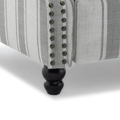 Fauteuil inclinable moderne rembourré en cuir PU