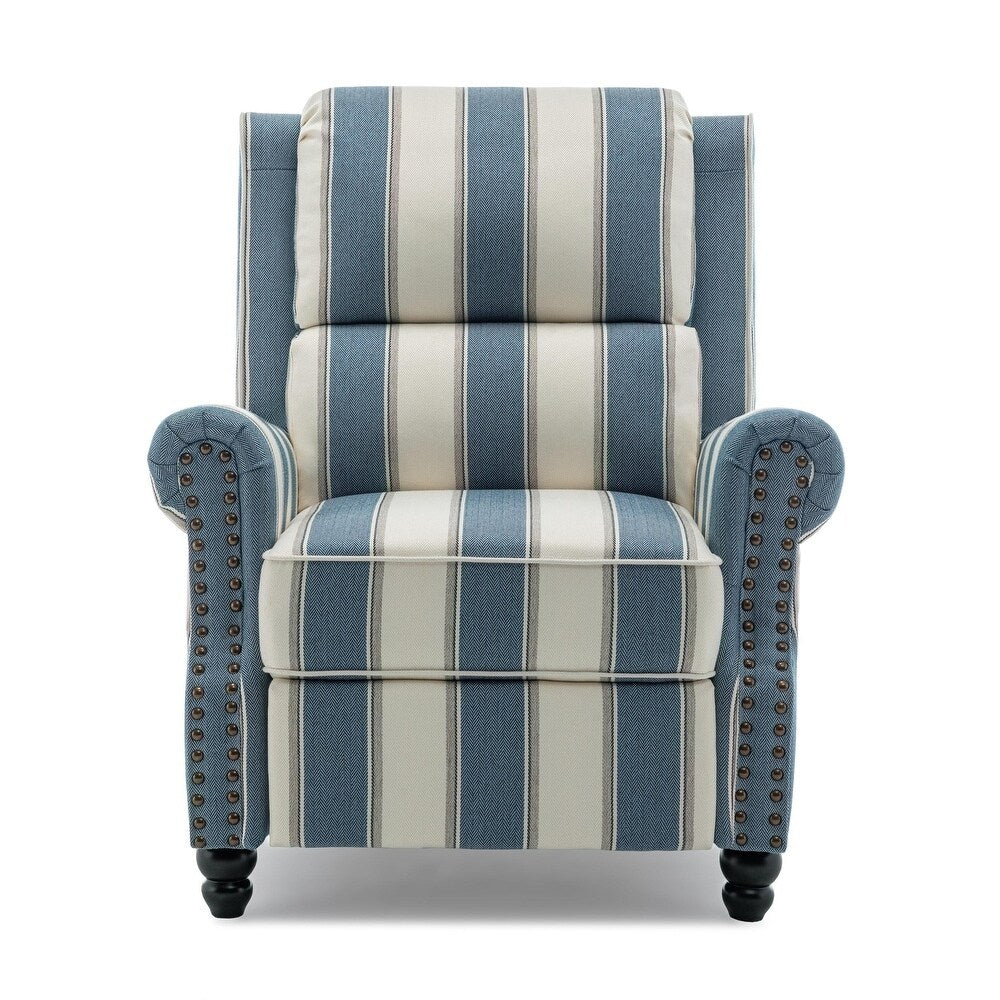 Fauteuil inclinable moderne rembourré en cuir PU