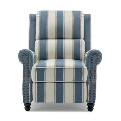 Fauteuil inclinable moderne rembourré en cuir PU