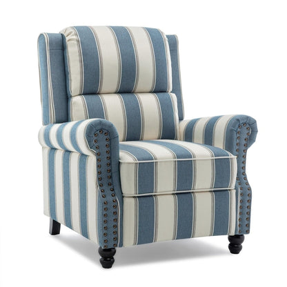 Fauteuil inclinable moderne rembourré en cuir PU