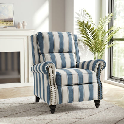 Fauteuil inclinable moderne rembourré en cuir PU