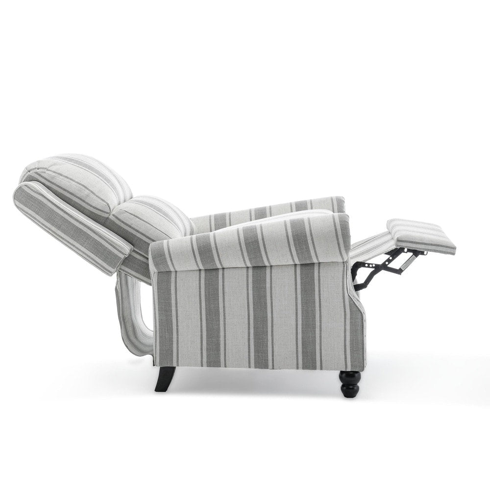Fauteuil inclinable moderne rembourré en cuir PU