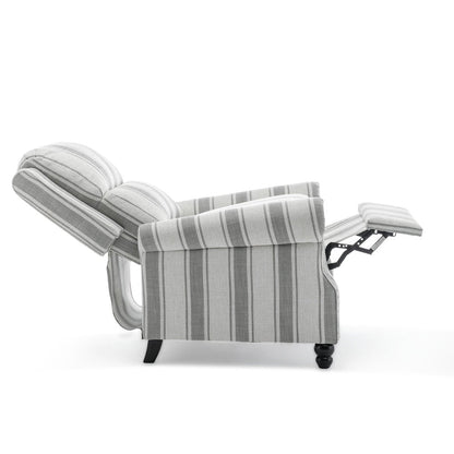 Fauteuil inclinable moderne rembourré en cuir PU