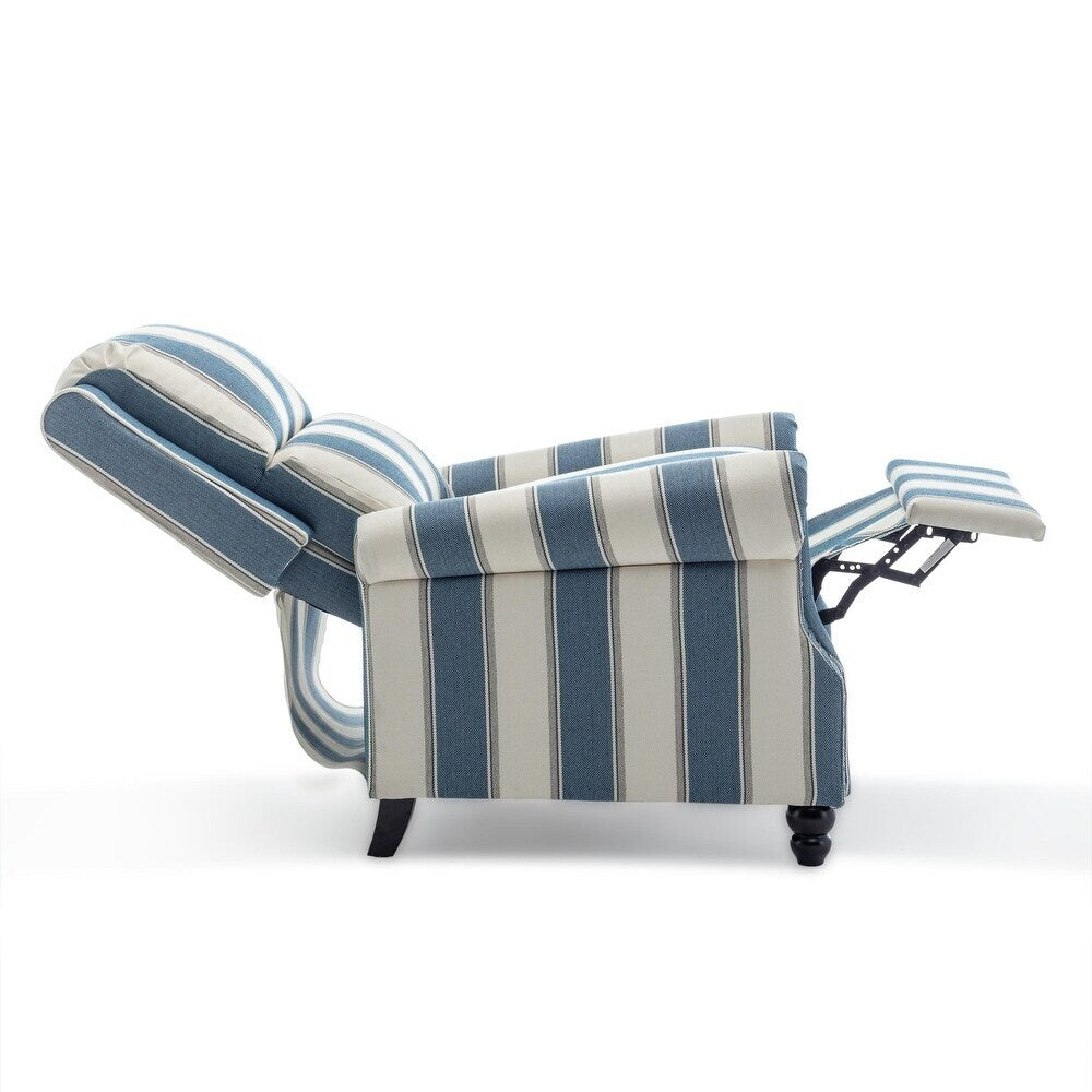 Fauteuil inclinable moderne rembourré en cuir PU