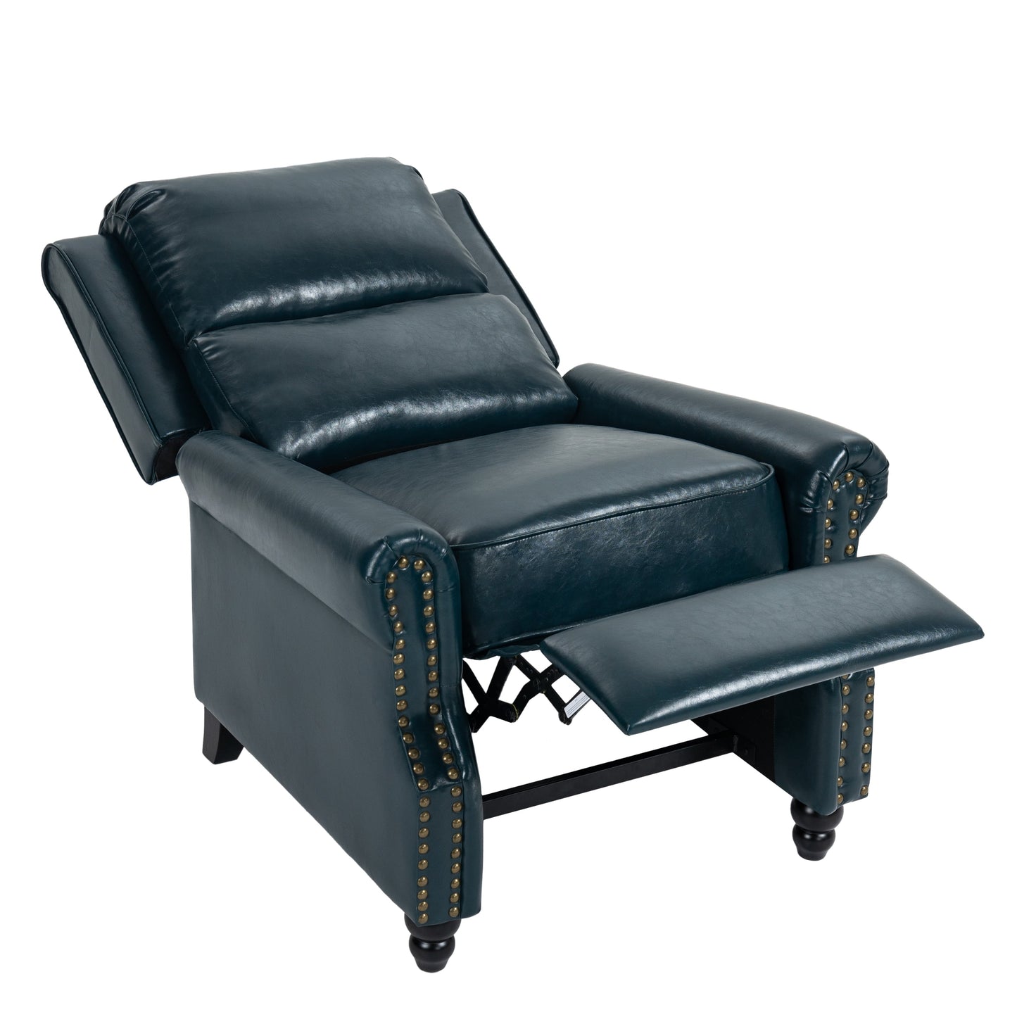 Fauteuil inclinable moderne rembourré en cuir PU