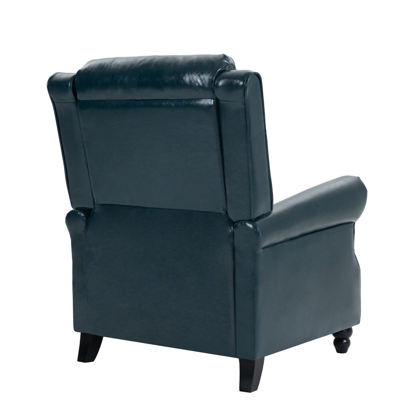 Fauteuil inclinable moderne rembourré en cuir PU