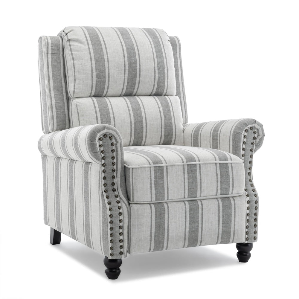 Fauteuil inclinable moderne rembourré en cuir PU