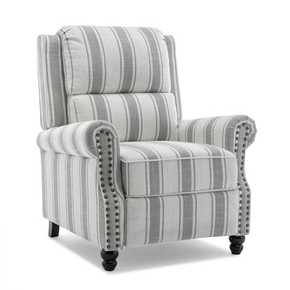 Fauteuil inclinable moderne rembourré en cuir PU