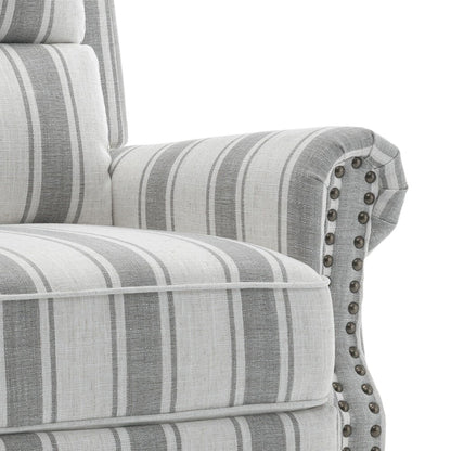 Fauteuil inclinable moderne rembourré en cuir PU