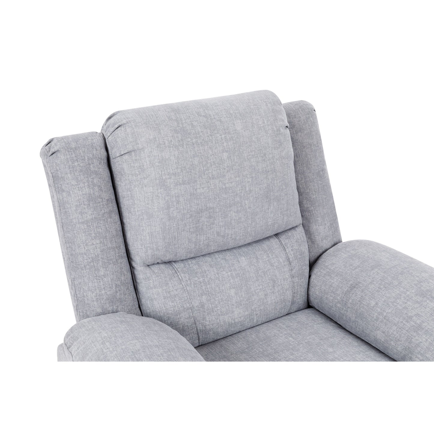 Fauteuil inclinable électrique moderne, canapé chauffant et massant réglable avec rangement latéral, repose-pieds et télécommande