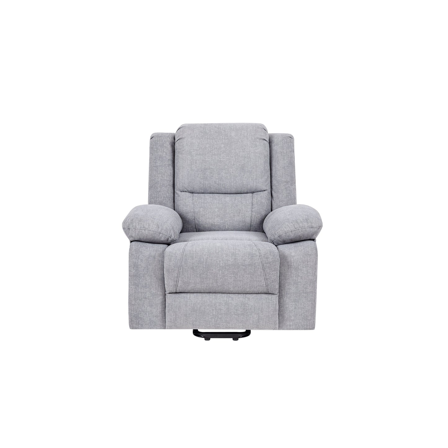 Fauteuil inclinable électrique moderne, canapé chauffant et massant réglable avec rangement latéral, repose-pieds et télécommande