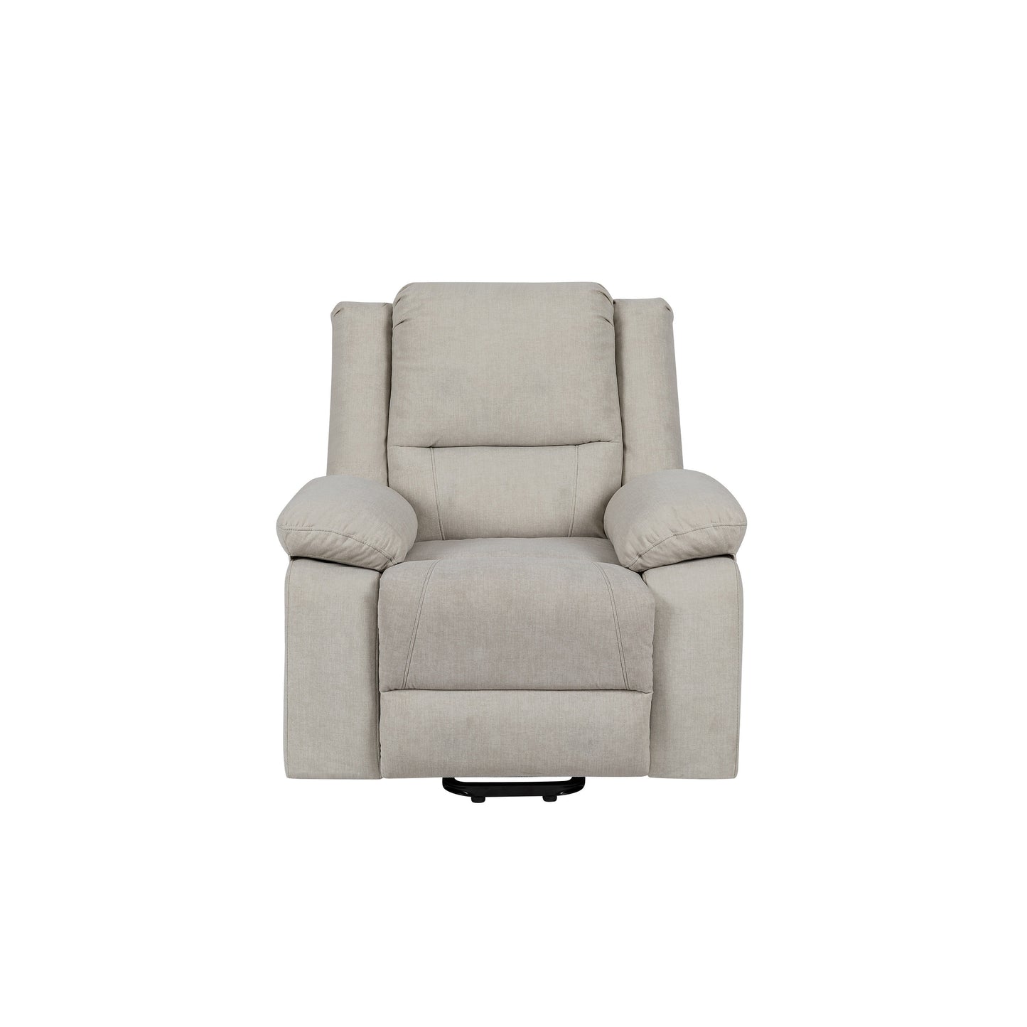 Fauteuil inclinable électrique moderne, canapé chauffant et massant réglable avec rangement latéral, repose-pieds et télécommande