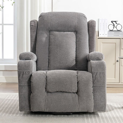Fauteuil inclinable électrique moderne avec massage thermique et positions infinies
