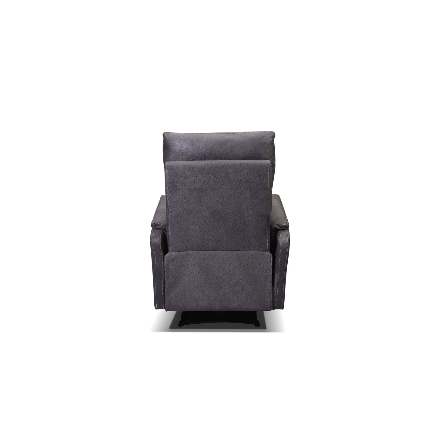 Fauteuil inclinable électrique moderne avec port USB, support complet de la tête et des lombaires, tissu facile à nettoyer