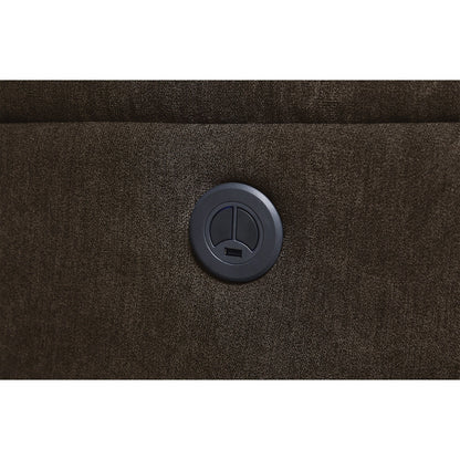 Fauteuil inclinable électrique moderne avec port USB, support complet de la tête et des lombaires, tissu facile à nettoyer