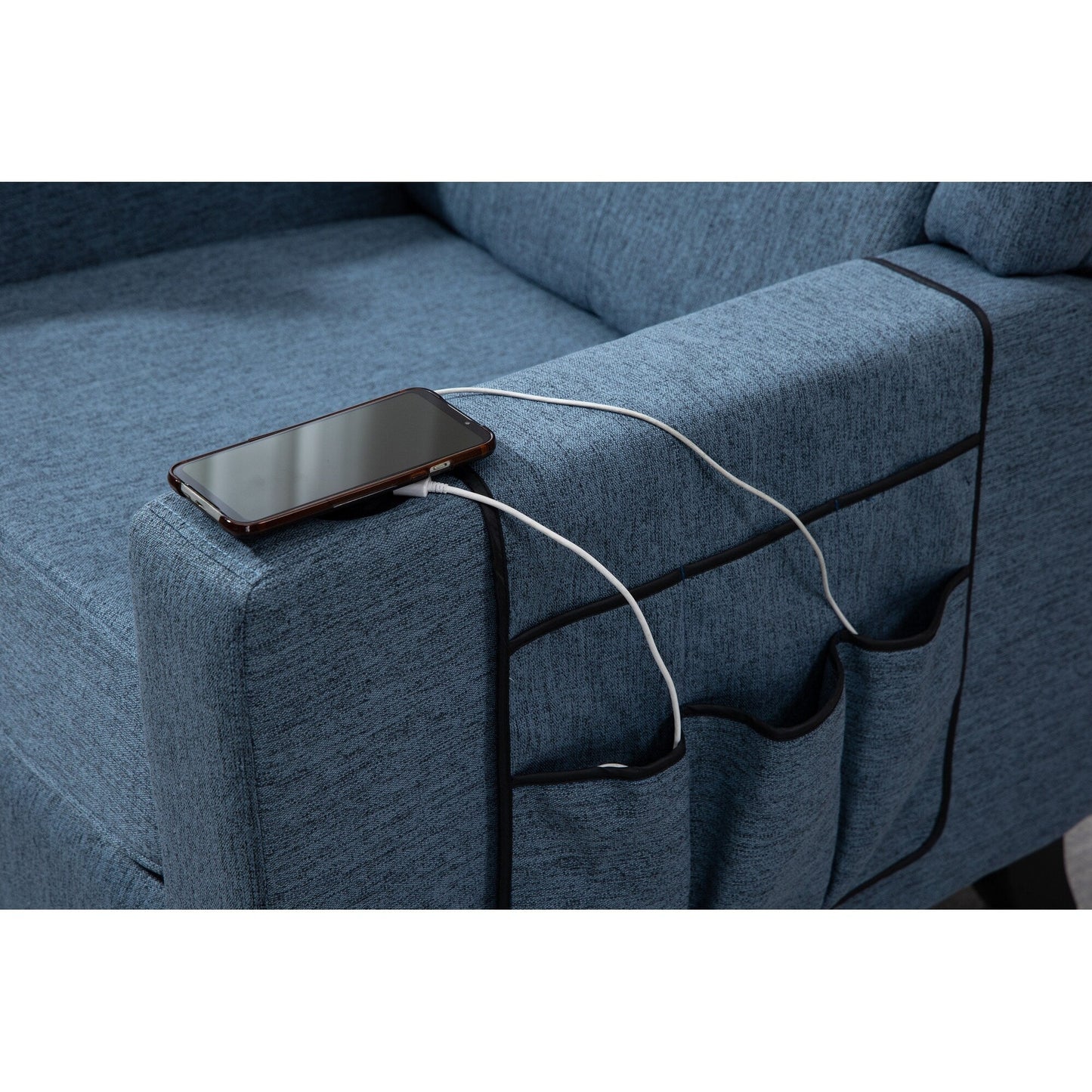 Fauteuil inclinable manuel moderne à dossier bas, siège de cinéma maison, fauteuil de salon à oreilles avec vibrations et chaleur