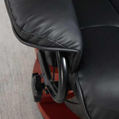 Fauteuil inclinable pivotant moderne pour camping-car avec repose-pieds pour salon