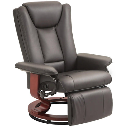 Fauteuil inclinable pivotant moderne pour camping-car avec repose-pieds pour salon