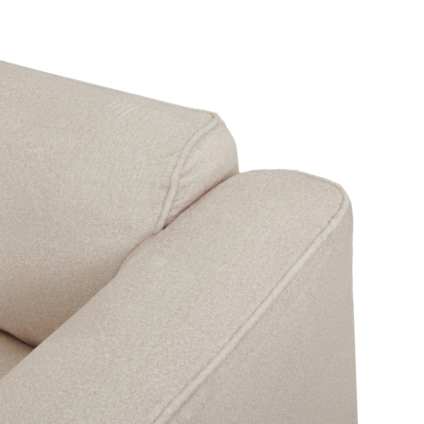 Canapé sectionnel moderne de luxe en velours 4 places avec pouf amovible et oreillers pour salon appartement