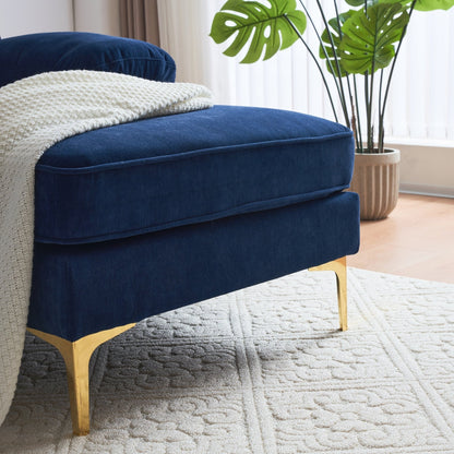 Canapés sectionnels modernes Canapés en velours Canapés en forme de L