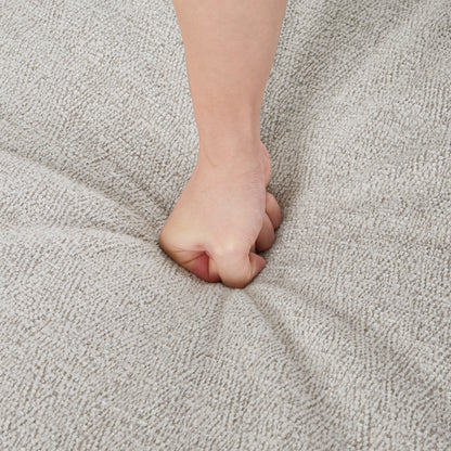 Canapé-lit moderne en tissu chenille avec garniture cloutée et coussins lombaires, canapé de salon à accoudoirs roulés