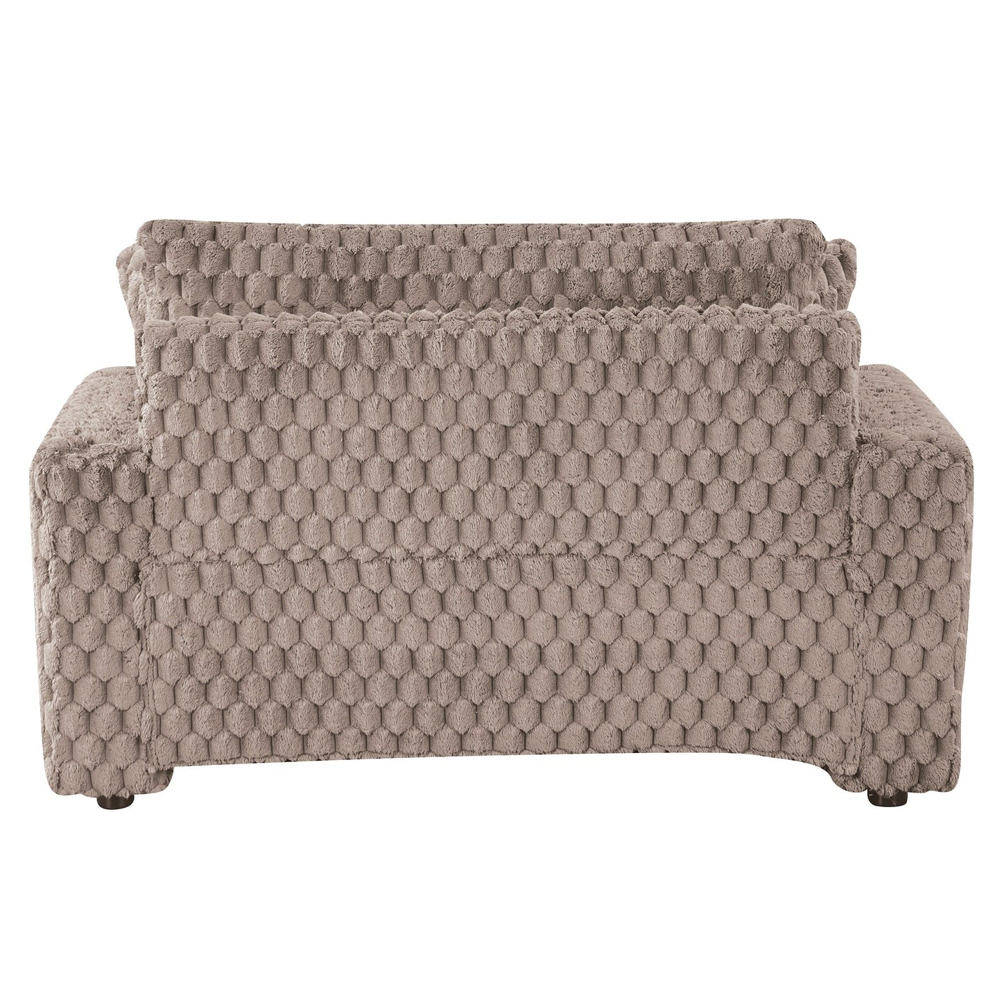 Canapé-lit d'intérieur moderne et doux avec coussins