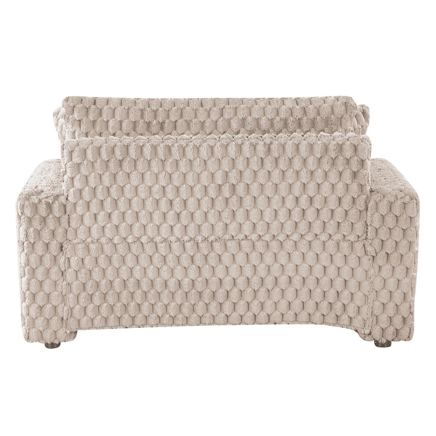 Canapé-lit d'intérieur moderne et doux avec coussins