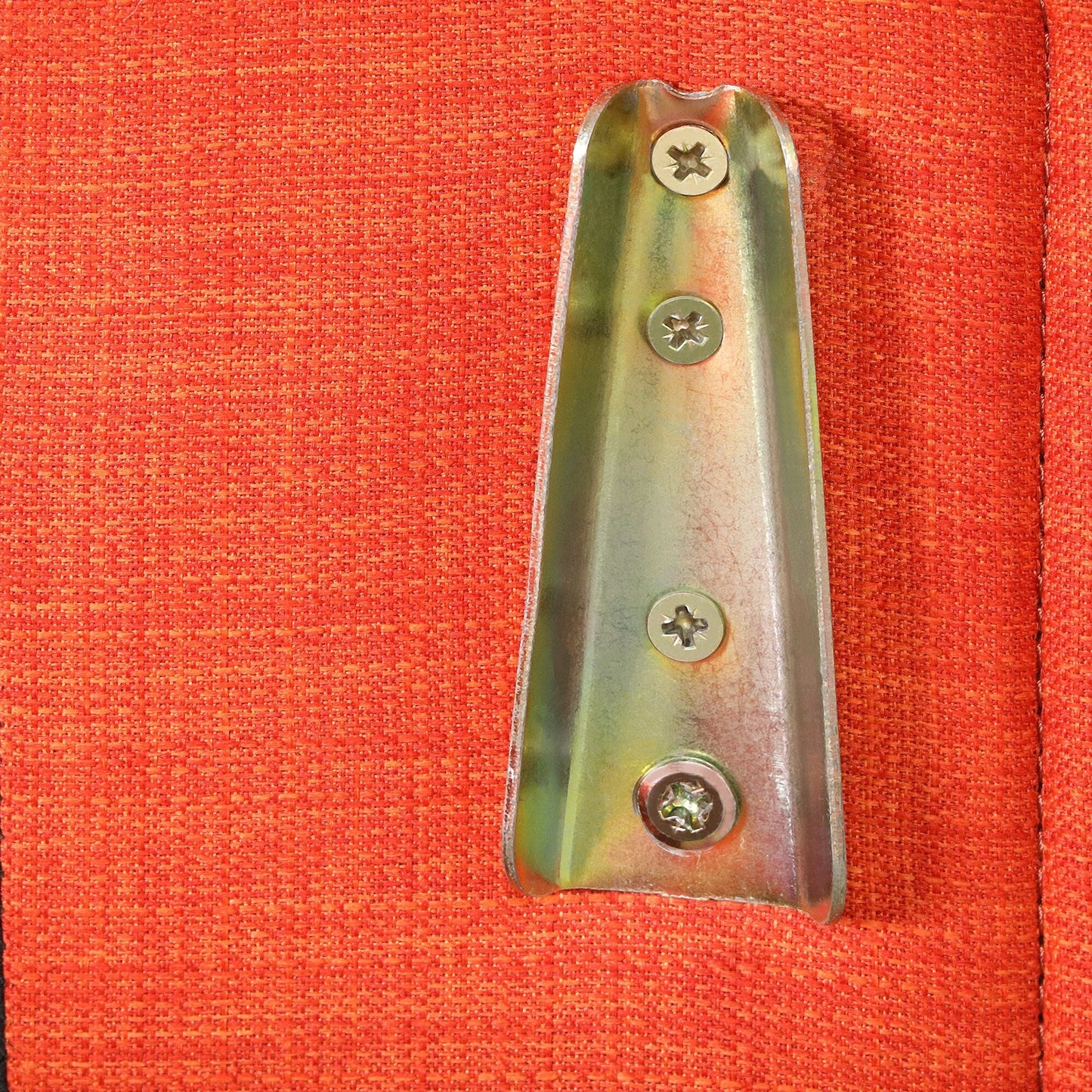 Canapé 3 places de style moderne en tissu de lin rembourré