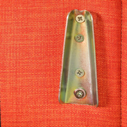 Canapé 3 places de style moderne en tissu de lin rembourré