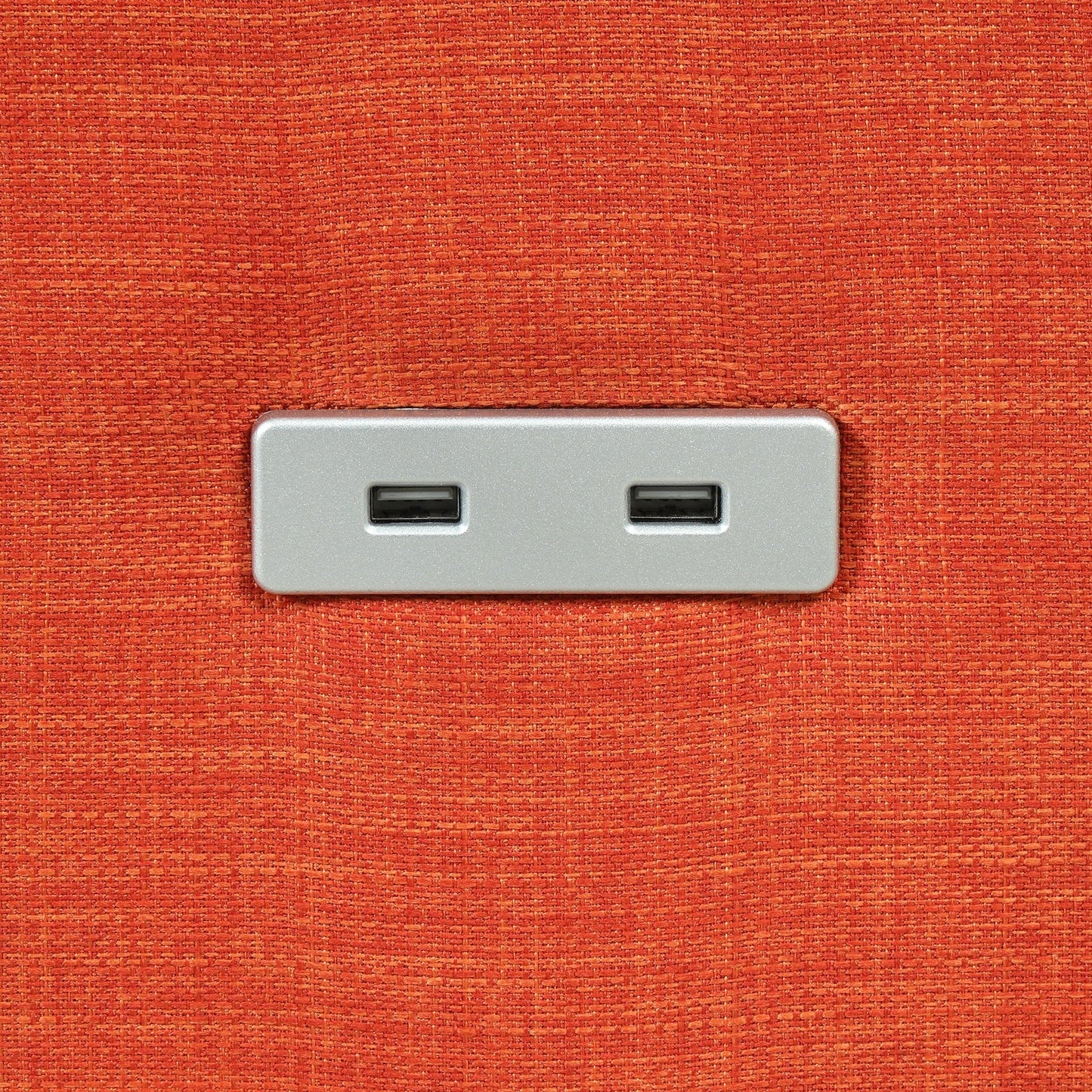 Canapé 3 places de style moderne en tissu de lin rembourré