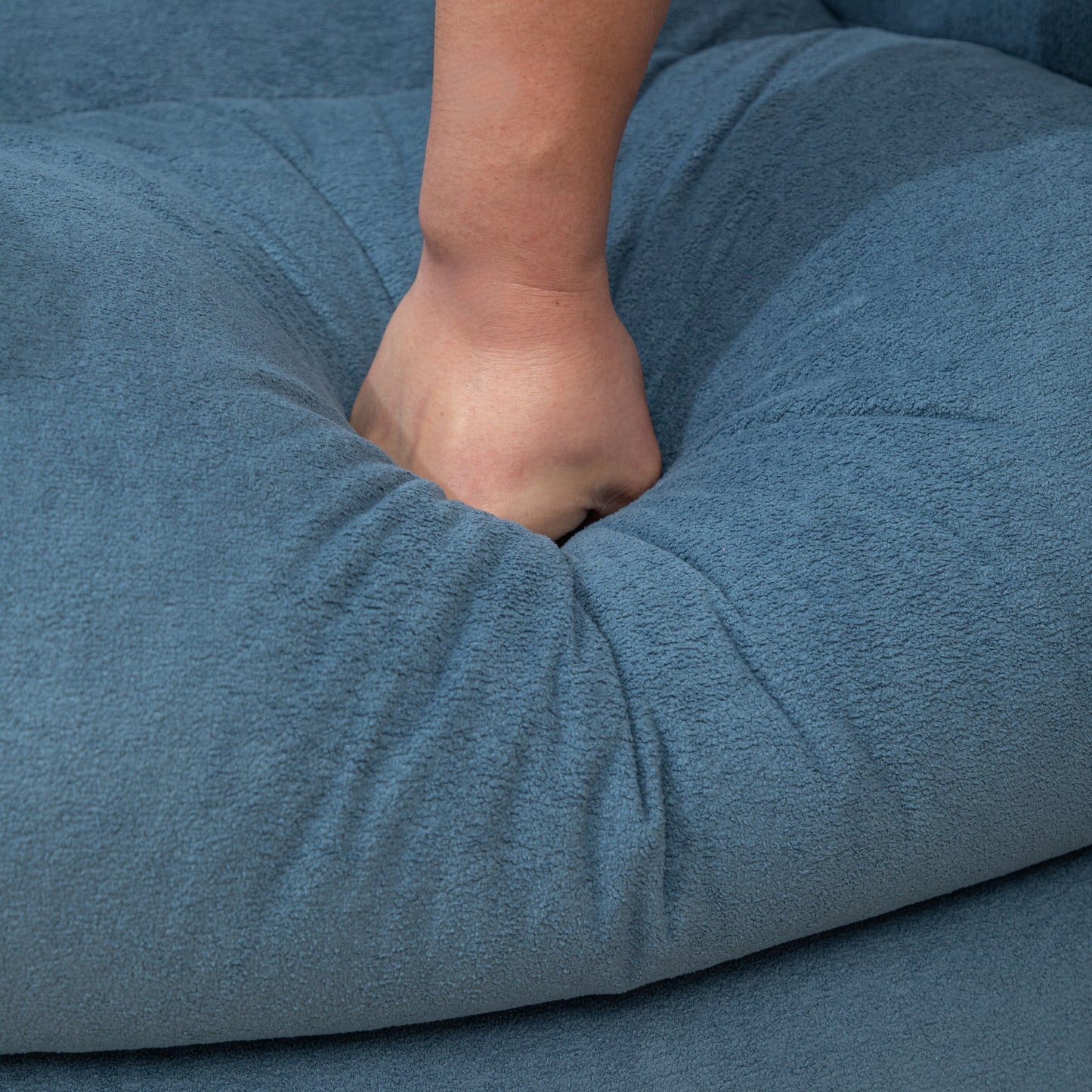 Canapé simple inclinable manuel pivotant et moderne pour home cinéma, réglable, avec repose-pieds et poche latérale