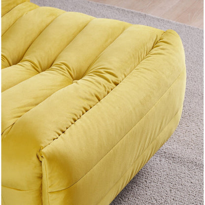 Fauteuil inclinable pivotant moderne avec poche latérale, fauteuil de canapé rembourré décontracté