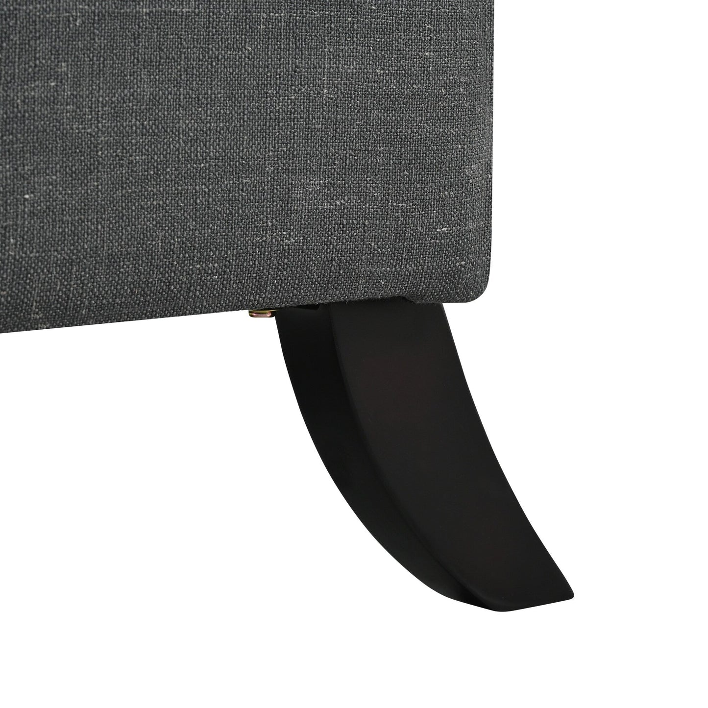 Fauteuil inclinable moderne capitonné avec table d'appoint pliable et ports de chargement USB pour salon ou chambre