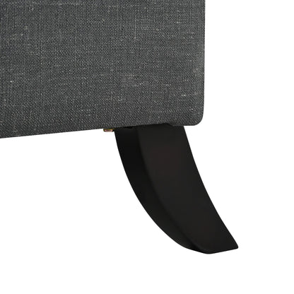 Fauteuil inclinable moderne capitonné avec table d'appoint pliable et ports de chargement USB pour salon ou chambre