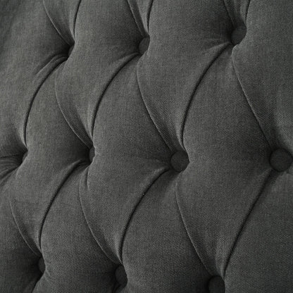 Fauteuil inclinable moderne capitonné avec table d'appoint pliable et ports de chargement USB pour salon ou chambre