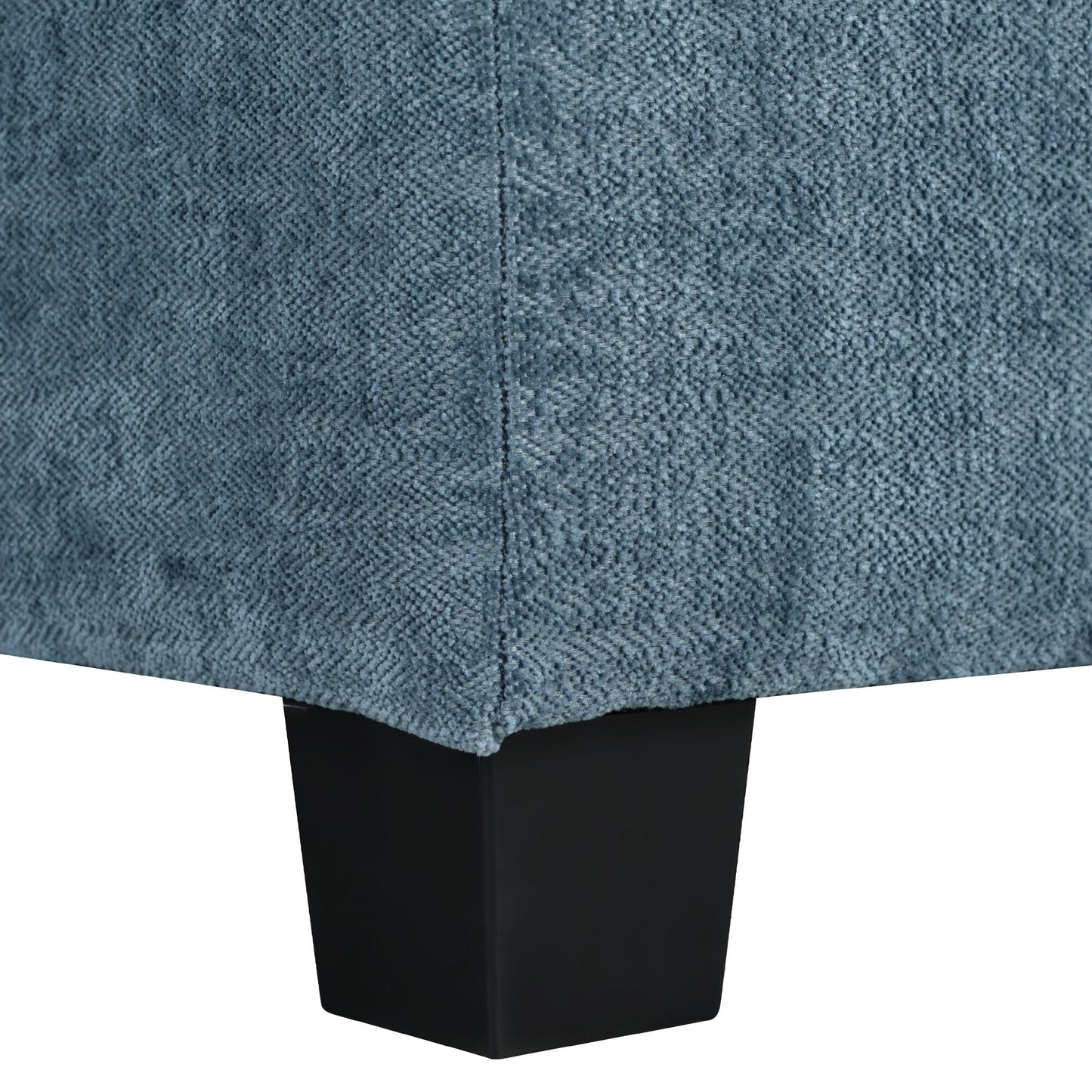 Canapé modulaire moderne en chenille en forme de U, canapé sectionnel 6 places avec dossier capitonné et coussins d'accoudoirs réglables