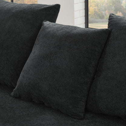 Canapé sectionnel moderne rembourré en forme de L