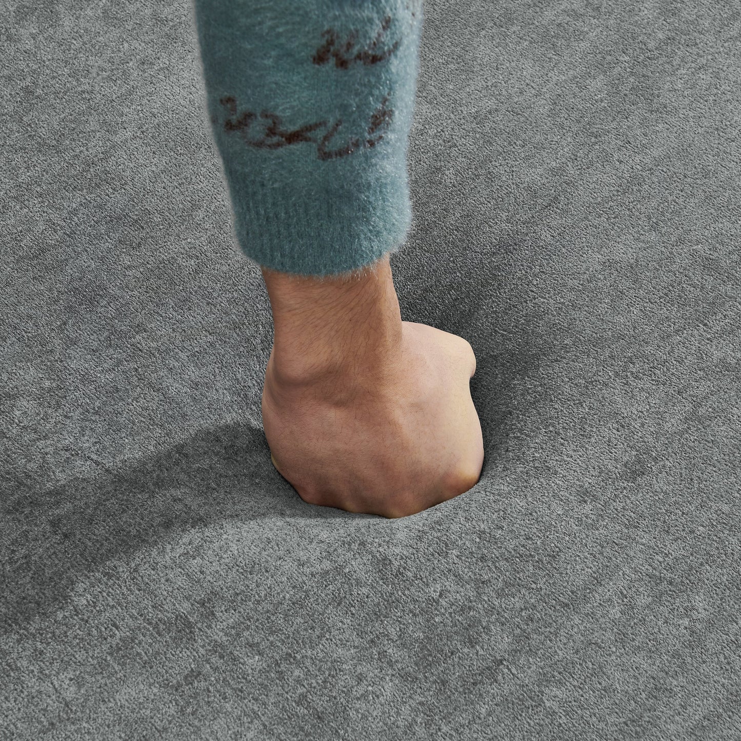 Canapé sectionnel moderne rembourré en forme de L