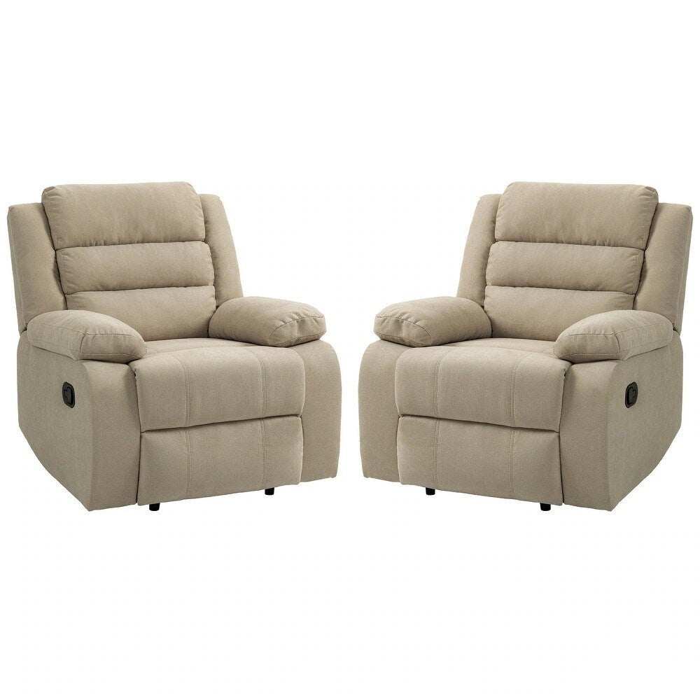 Fauteuil inclinable rembourré moderne avec dossier réglable