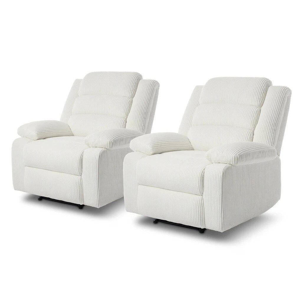 Fauteuil inclinable rembourré moderne avec dossier réglable