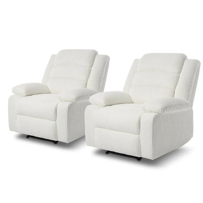 Fauteuil inclinable rembourré moderne avec dossier réglable