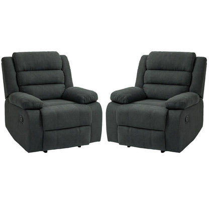 Fauteuil inclinable rembourré moderne avec dossier réglable