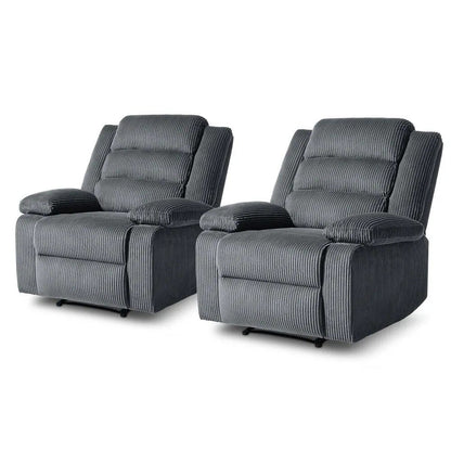 Fauteuil inclinable rembourré moderne avec dossier réglable