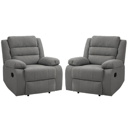 Fauteuil inclinable rembourré moderne avec dossier réglable