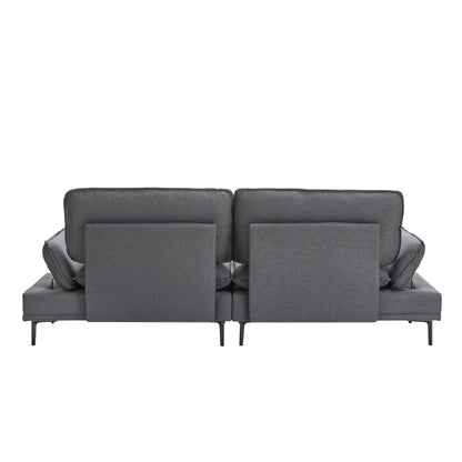 Canapé rembourré moderne, salon, chambre, appartement, petit espace