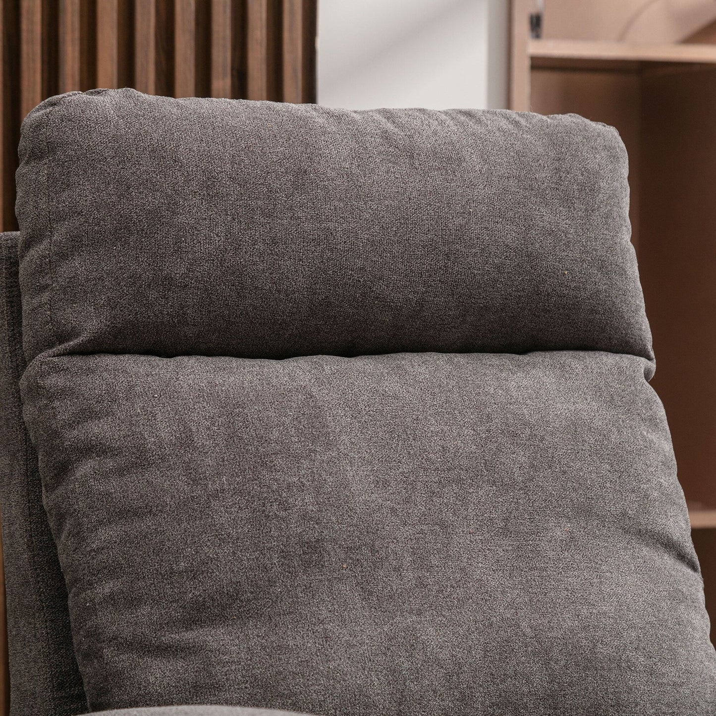 Fauteuil à bascule pivotant et rembourré moderne pour chambre d'enfant