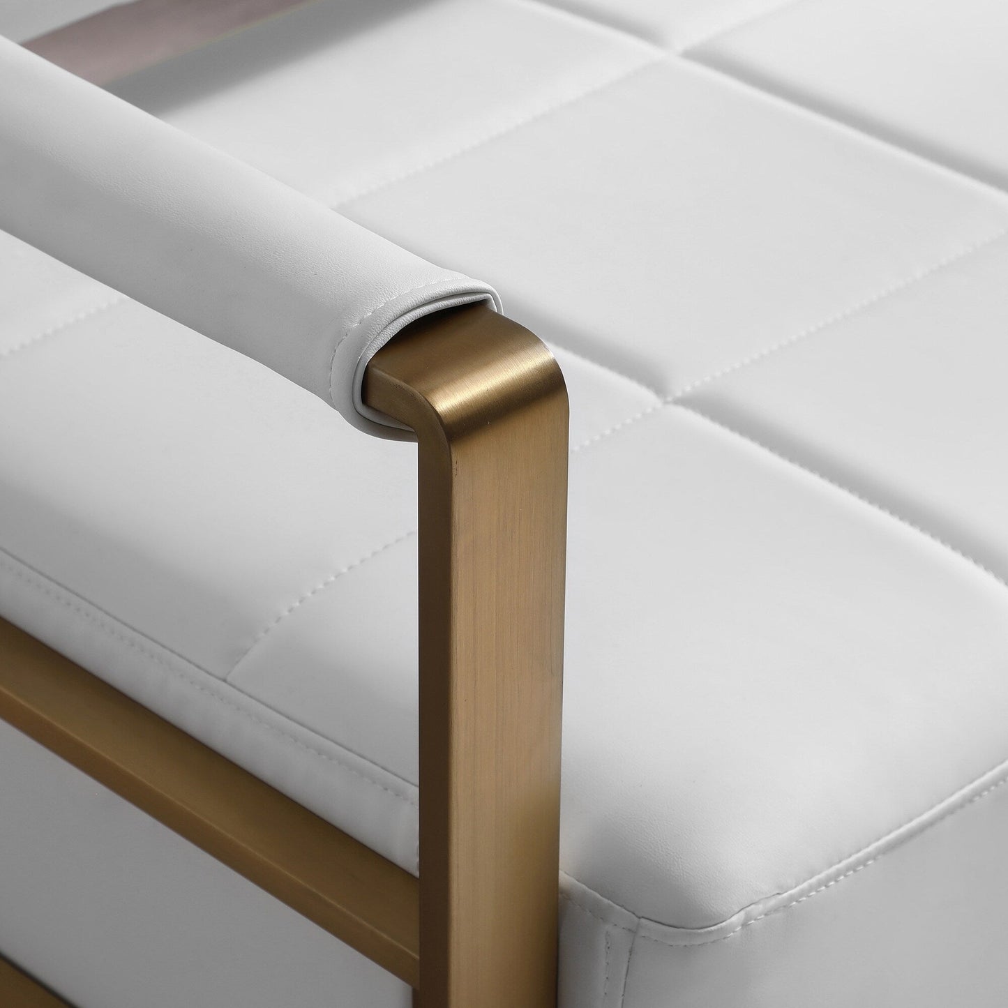 Canapé causeuse moderne en similicuir reconstitué