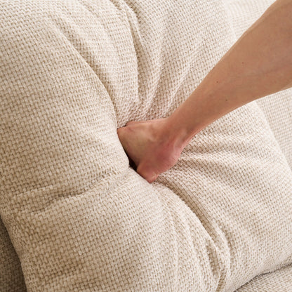 Canapé modulaire 3 places Cloud Sofa avec chaise longue en L pour salon chambre