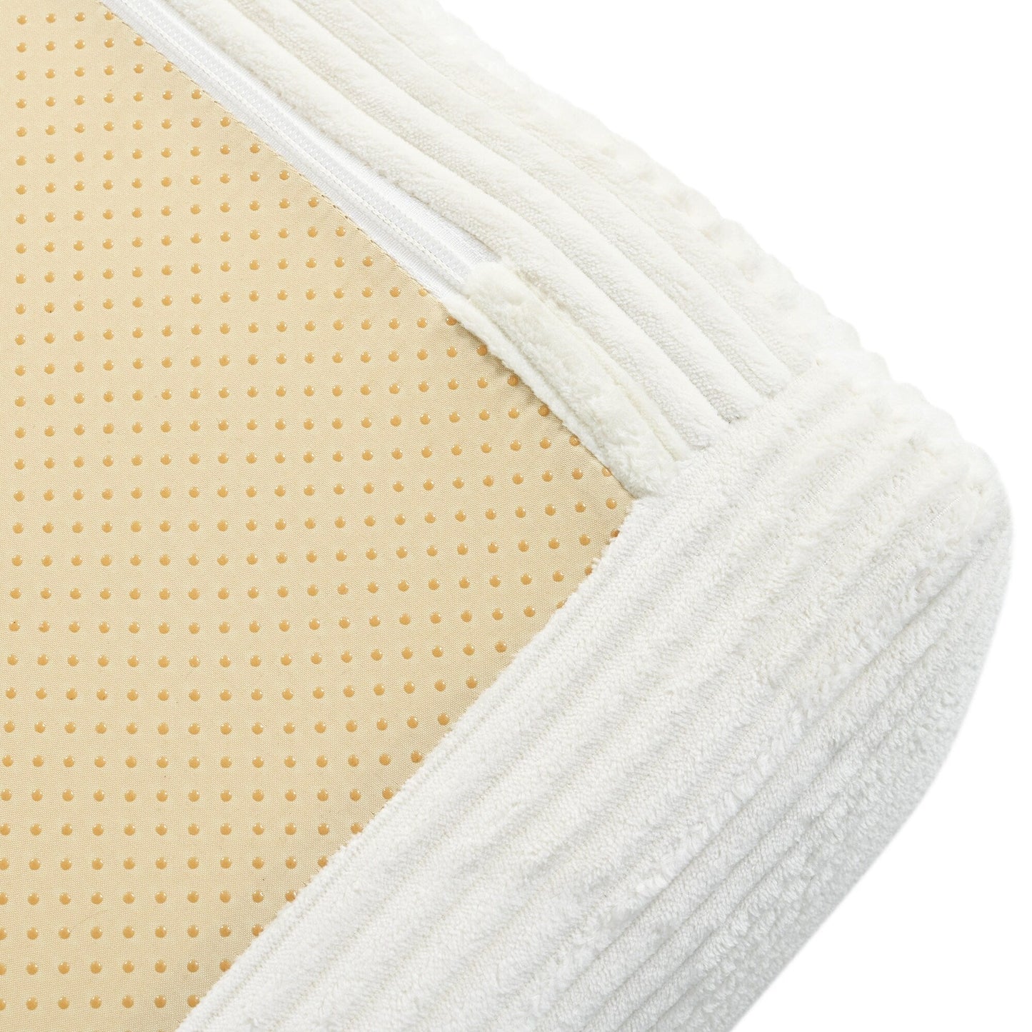 Canapé-lit modulaire en velours côtelé en forme de L, convertible, sectionnel, 4 places, avec coussins compensés, pour salon ou appartement